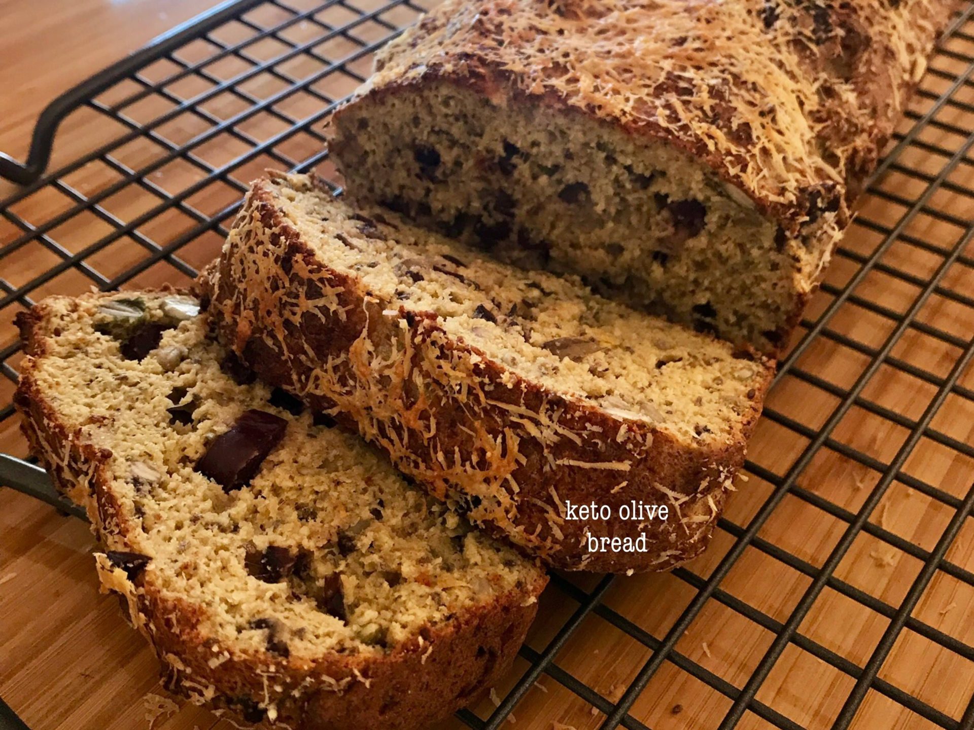 SEEDY OLIVE BREAD